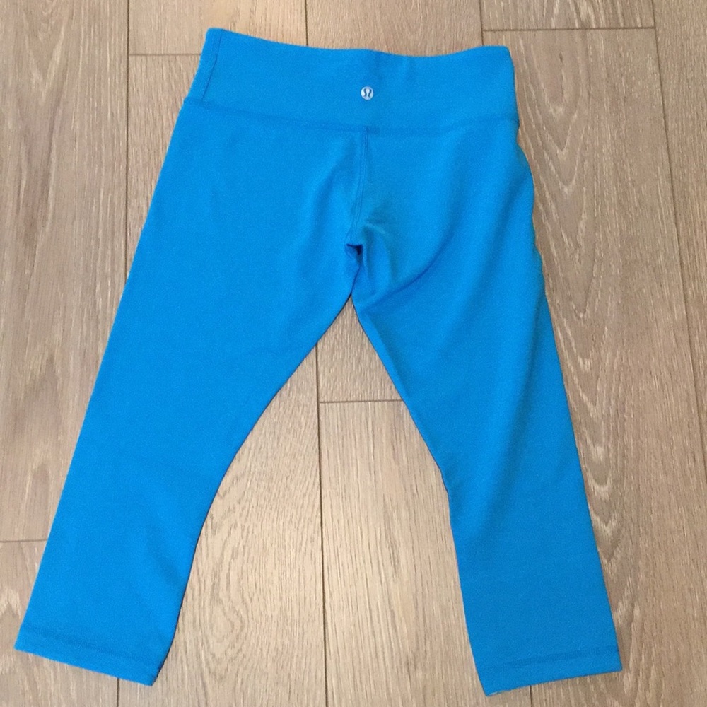 Lululemon Wunder Under Crop ||| (Reversible) - image 2